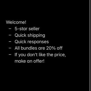 Welcome! Check out bundle deals!